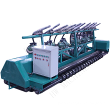 Concrete slip form paver laying machine